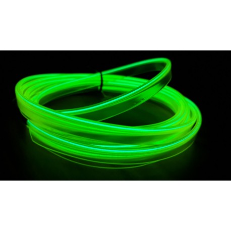Stringa EL Striscia Neon Led Verde 5 Metri Flessibile Tagliabile Luce  Decorativa Atmosfera Per Interno Auto Camion Camper Sfila - ndrdistribuzione